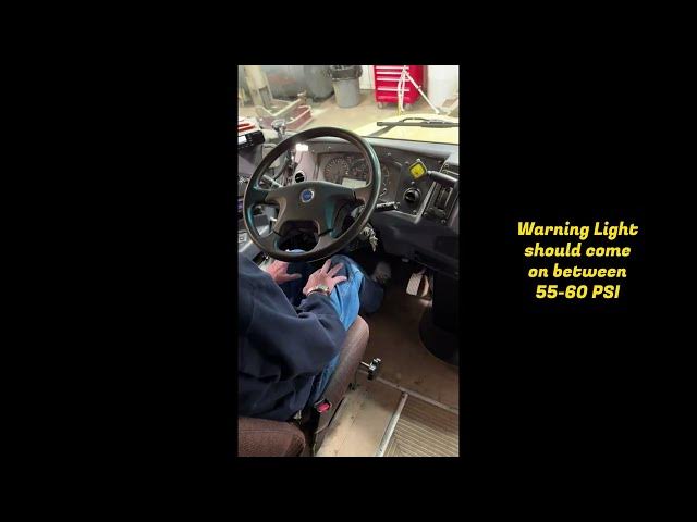  School Bus Pre Trip Pt. 1 Air Brake Test