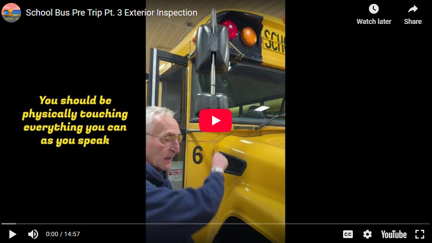  School Bus Pre Trip Pt. 3